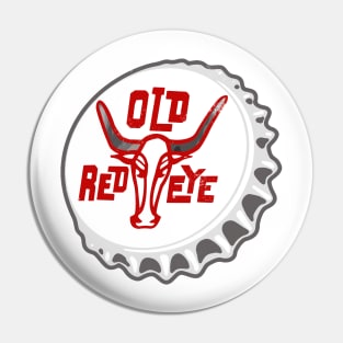 Vintage Old Red Eye Soda Bottlecap Pin