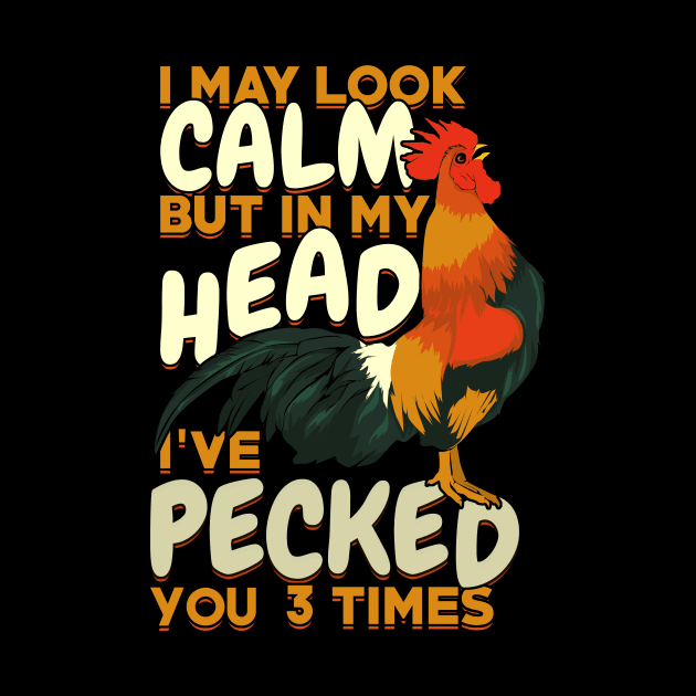 Funny Backyard Chickens Rooster Farmer Gift by Dolde08