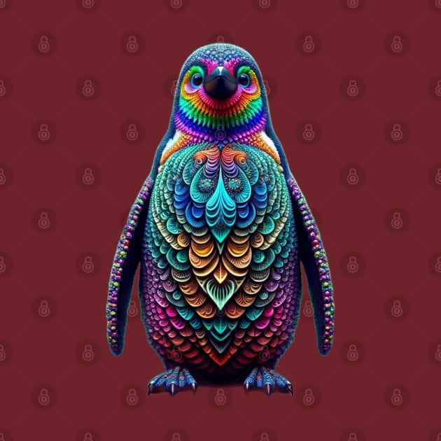 fractal penguin by Ekim Ts