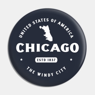 Chicago - The windy city Pin