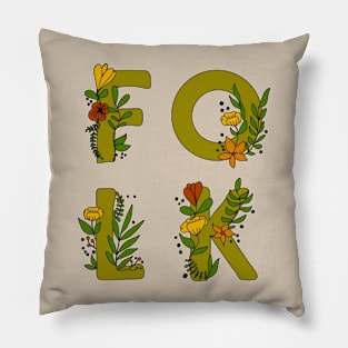 Folk Pillow