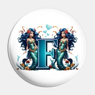 Mermaid Alphabet The Letter F Pin