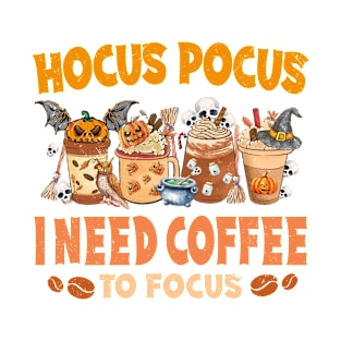 Get Spooked and Caffeinated with Our Funny Halloween Coffee T-Shirt