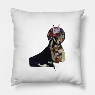 A little Maleficent, re-imagined Pillow