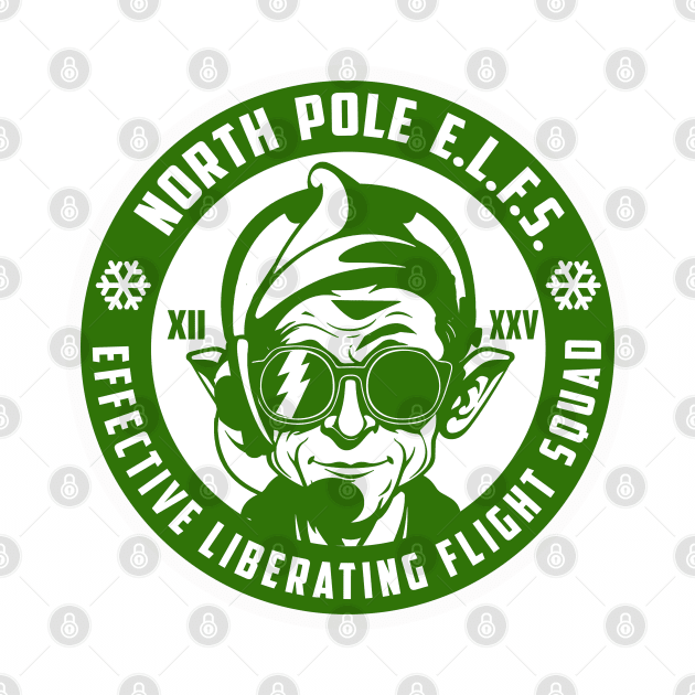 North Pole E.L.F.S. (Green) by PopCultureShirts