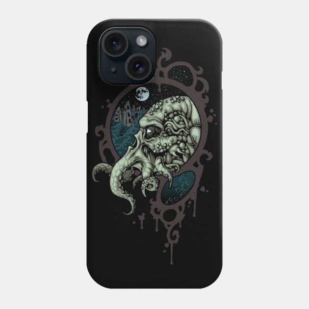 Cthulhu Rises! Phone Case by SaintDevil