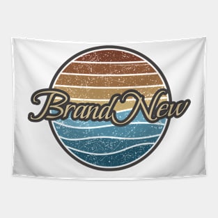 Brand New Retro Waves Tapestry