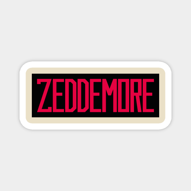 Zeddemore Name Badge (Ghostbusters) Magnet by GraphicGibbon