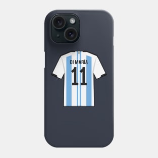 Di Maria World Cup 2022 Champion Jersey Phone Case