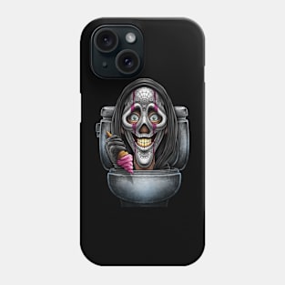 Horror toilet Monster #13 Phone Case