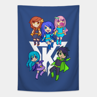 Funneh Roblox Tapestries Teepublic - funneh roblox name