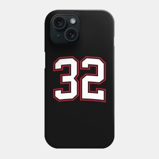 Number Thirty Two 32 Phone Case