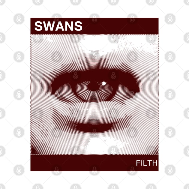 Swans - Filth - Tribute Artwork by Vortexspace