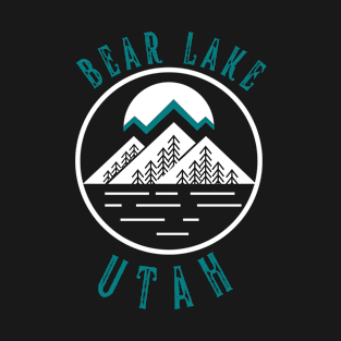 Bear Lake Utah Mountain Skiing Hiking Fishing Boating T-Shirt