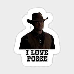 SUPERNATURAL Dean Winchester I Love Posse 3 Magnet