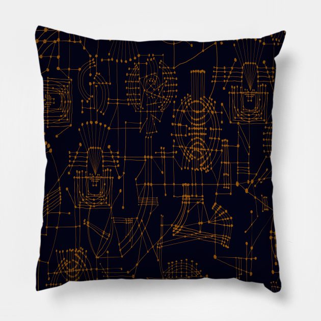 Connections Pillow by brainmayhem