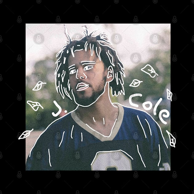 j. cole off seasons drawing art 2 by rsclvisual