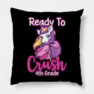 Ready To Crush 5th Grade Elementary School Pillow