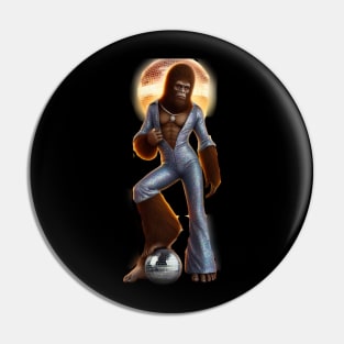 Disco Bigfoot Pin