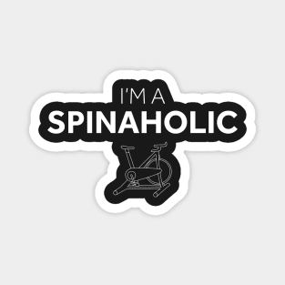 I'm a Spinaholic Spin Bike Magnet