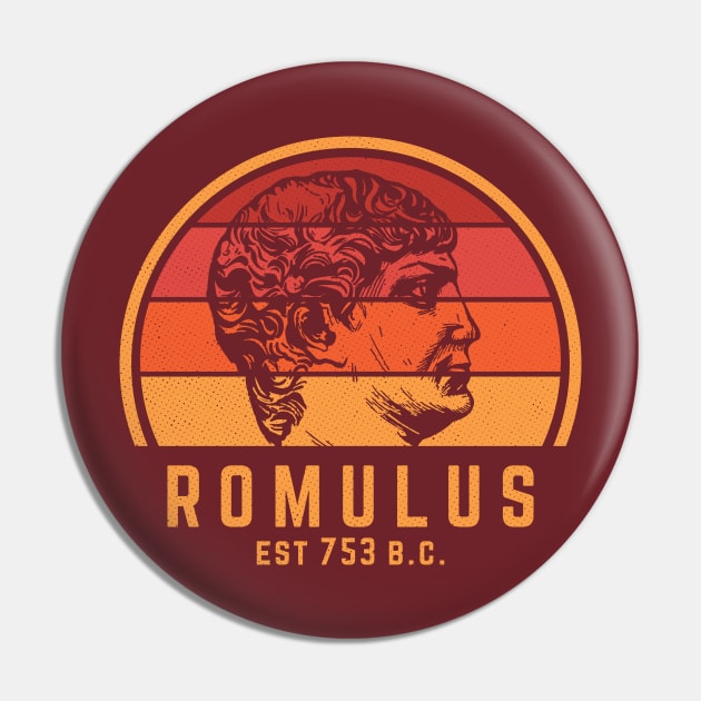 Romulus First King Of Rome Pin by zeno27