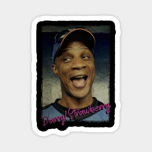 Darryl Strawberry in New York Mets Magnet