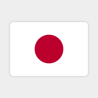 Japan Flag Minimalist Magnet