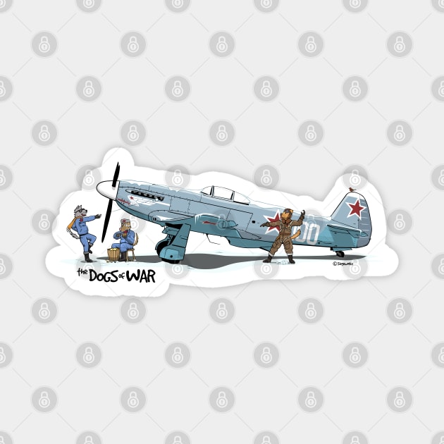 The Dogs of War: Yak 3 Magnet by Siegeworks