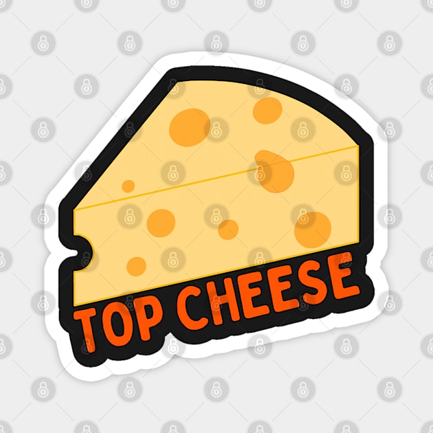 TOP CHEESE Magnet by HOCKEYBUBBLE