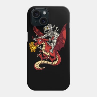 Mummy Riding Dragon Phone Case