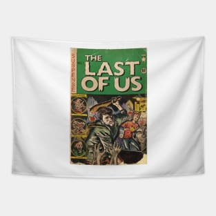 The Last of Us Comic Cover fan art Tapestry