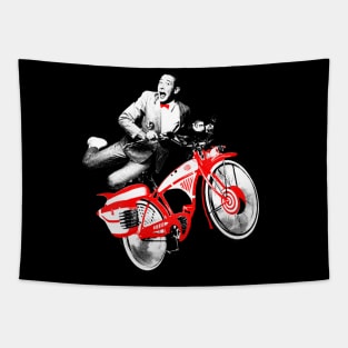 Pee Wee Herman's Big Adventure Bike Tapestry