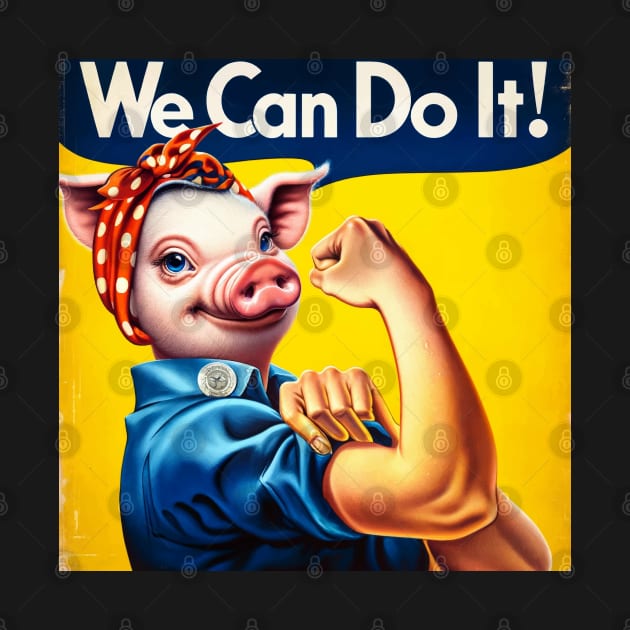 Pig Can Do It! National Pig Day Empowerment Parody by Edd Paint Something