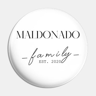 Maldonado Family EST. 2020, Surname, Maldonado Pin