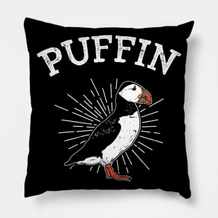 Puffin Bird Pillow