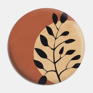 Simple Minimal Boho - Botanical Leaves 1 Pin