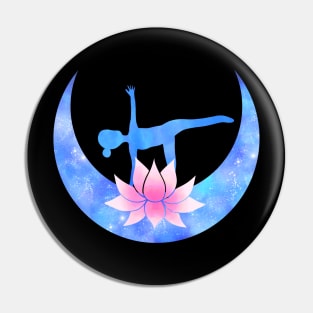 Half Moon Yoga Pose Pin