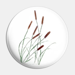 cattails Pin