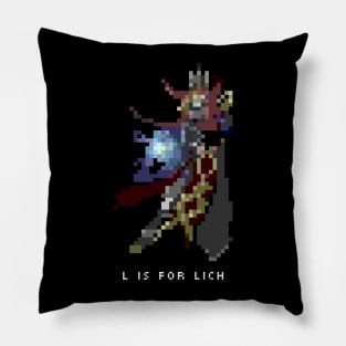 L is for Lich Pillow