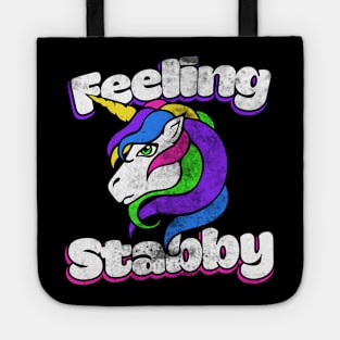 Feeling Stabby Unicorn Tote