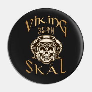 Viking-Skål-35th Birthday Celebration for a Viking Warrior - Gift Idea Pin