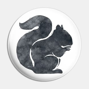 Squirrel Inkpress Artwork Pin