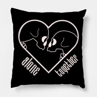 Alone Together Pillow