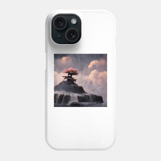 Sakura Season: A Journey through the Mountains and Rivers Phone Case