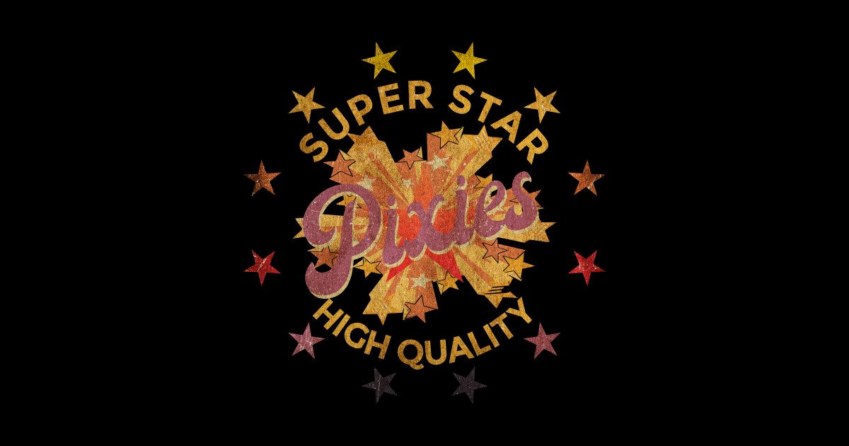 SUPER STAR Pixies Pixies Sticker TeePublic