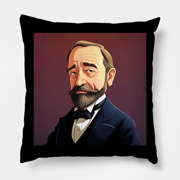 Joseph Conrad Pillow by ComicsFactory