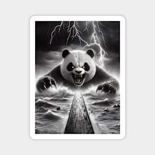 "Pandadoom": Terror at the Stormy Bridge Magnet