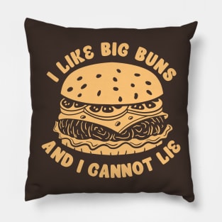 Big Buns (Mono) Pillow