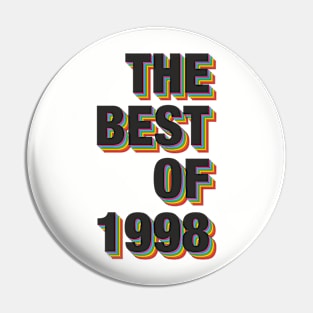 The Best Of 1998 Pin