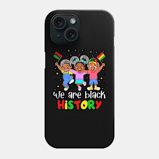 Black History Month  Toddler Kids African America Proud Phone Case